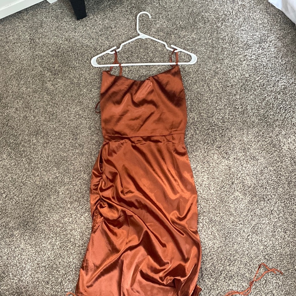 Dress metallic